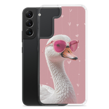 Cute Pink Swan Samsung Case