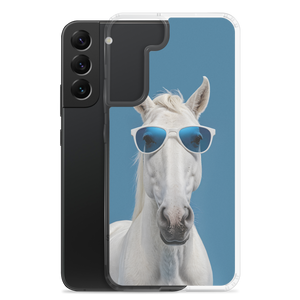 Cool Blue Horse Samsung Case