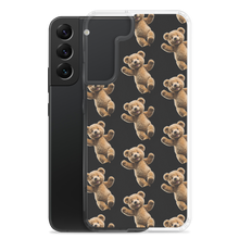 Happy Teddy Bear Pattern Samsung Case