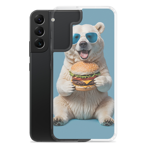 Polar Bear and Burger Samsung Case