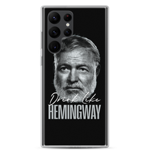 Samsung Galaxy S22 Ultra Drink Like Hemingway Portrait Clear Case for Samsung® by Design Express