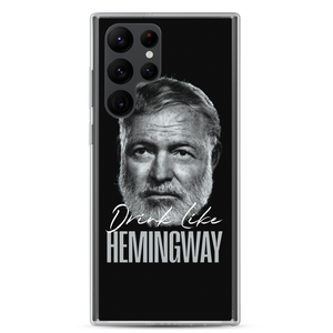 Samsung Galaxy S22 Ultra Drink Like Hemingway Portrait Clear Case for Samsung® by Design Express