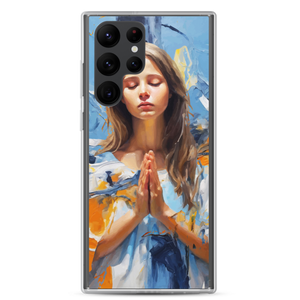 Samsung Galaxy S22 Ultra Pray & Forgive Oil Painting Samsung® Phone Case by Design Express