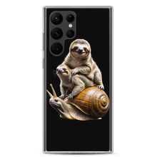 Sloth Riding A Snail Samsung Case