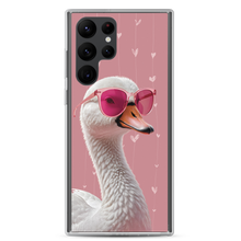 Cute Pink Swan Samsung Case