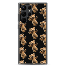 Happy Teddy Bear Pattern Samsung Case