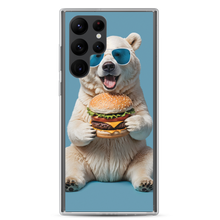 Polar Bear and Burger Samsung Case