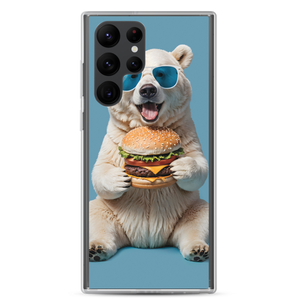 Polar Bear and Burger Samsung Case