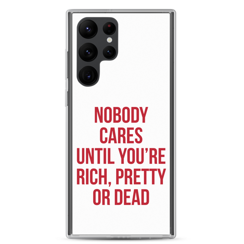 Nobody Cares (Funny) Samsung Case