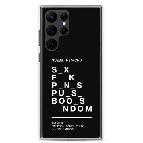 Guess The Word (Funny) Samsung Case