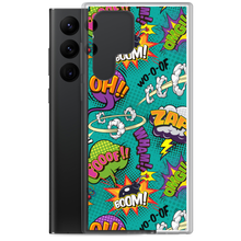 Comic Text Pattern Samsung Case