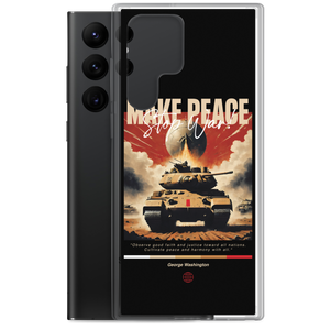 Make Peace Stop War Tank Samsung Case