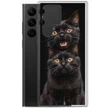 Two Black Cats Follows Samsung Case