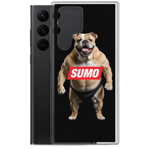 Sumo Bulldog Black Samsung Case