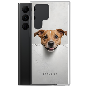 Smile Dog Peep Samsung Case