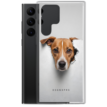 Funny Sad Dog Peep Samsung Case