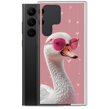 Cute Pink Swan Samsung Case