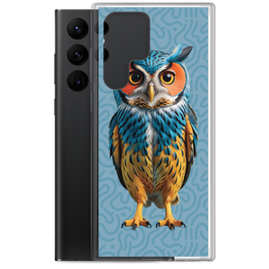 Blue Owl Samsung Case