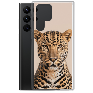 Leopard Potrait Samsung Case