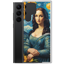 Monalisa Painting in Van Gogh Style Samsung Case