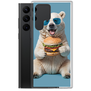 Polar Bear and Burger Samsung Case