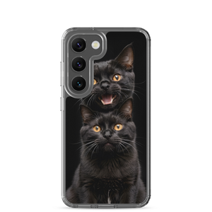 Two Black Cats Follows Samsung Case