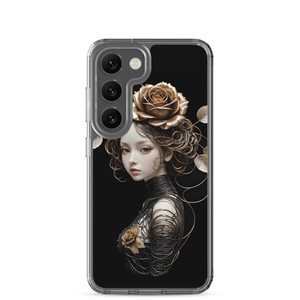 Lady Rose Copper Wire Art Samsung Case