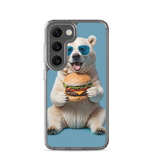 Polar Bear and Burger Samsung Case