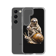 Sloth Riding A Snail Samsung Case