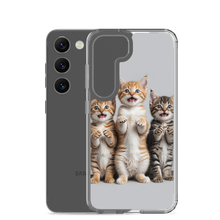 Funny Tripple Cats Samsung Case