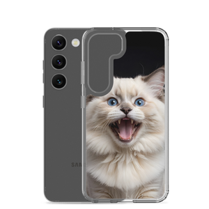 Angry Ragdoll Kitten Samsung Case