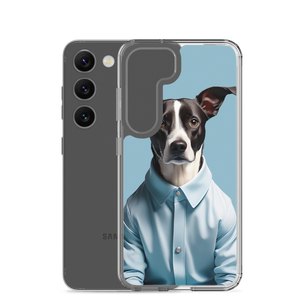 Sad Dog Blue Samsung Case