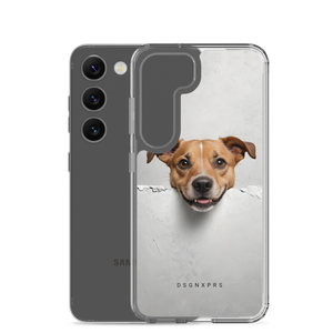 Smile Dog Peep Samsung Case