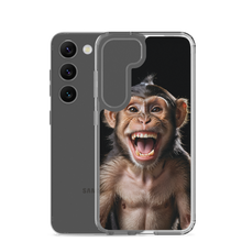 Happy Monkey Black Samsung Case