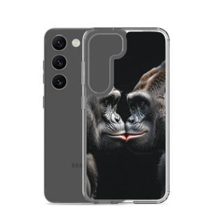 Gorilla Kissing Samsung Case