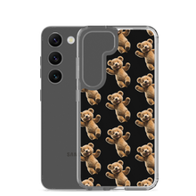 Happy Teddy Bear Pattern Samsung Case