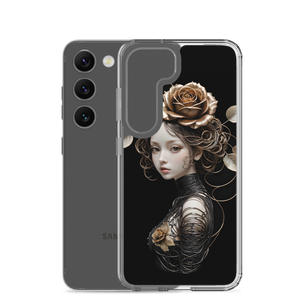 Lady Rose Copper Wire Art Samsung Case