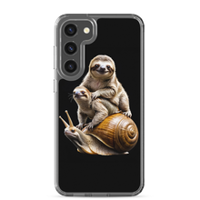 Sloth Riding A Snail Samsung Case