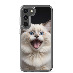 Angry Ragdoll Kitten Samsung Case