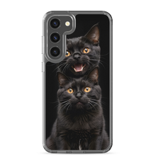 Two Black Cats Follows Samsung Case