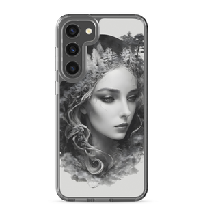 Grayscale Gaia Samsung Case