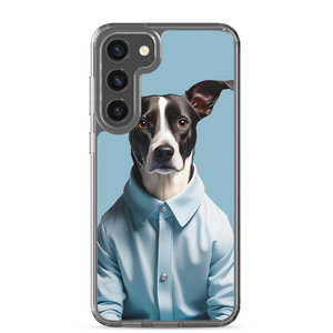 Sad Dog Blue Samsung Case