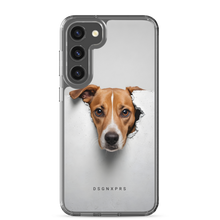 Funny Sad Dog Peep Samsung Case