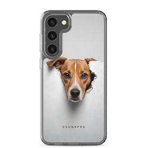 Funny Sad Dog Peep Samsung Case