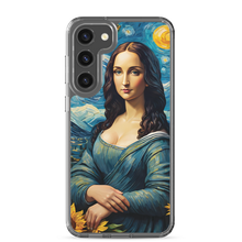 Monalisa Painting in Van Gogh Style Samsung Case