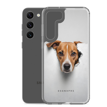 Funny Sad Dog Peep Samsung Case