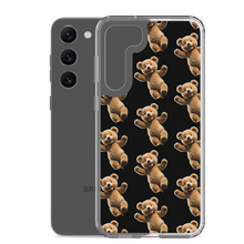 Happy Teddy Bear Pattern Samsung Case