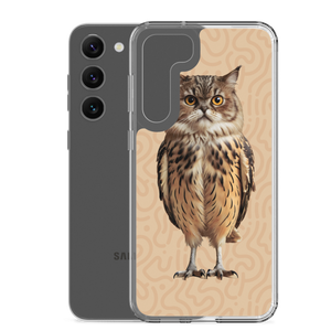 Cat Owl Samsung Case