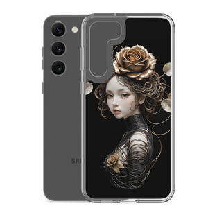 Lady Rose Copper Wire Art Samsung Case