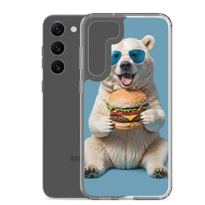 Polar Bear and Burger Samsung Case